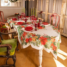 Load image into Gallery viewer, Garland Glee Christmas Tablecloth
