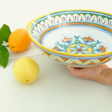 Load image into Gallery viewer, Large Deruta Ceramics Salad bowl
